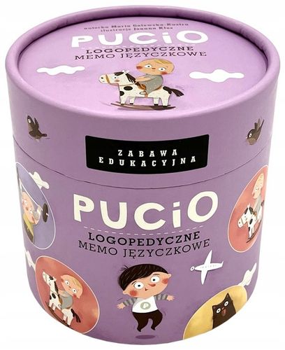 Logopedyczne memo języczkowe Pucio na Arena.pl