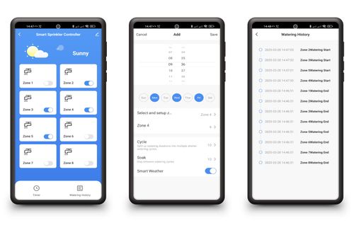 Sterownik Automatyka Nawadniania System Podlewania Ogrodu WiFi Tuya 8 Stref na Arena.pl