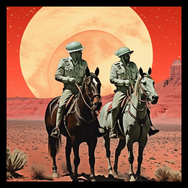 Plakat 40x40cm Patrol Kosmiczny zdjęcie 2