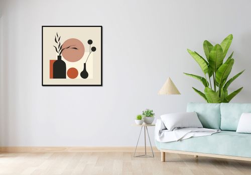 Plakat 80x80cm Stół Roślin na Arena.pl