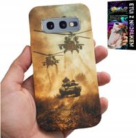 ETUI DO SAMSUNG GALAXY S10E - HELIKOPTER WOJSKOWY CZOŁG MILITARIA CASE