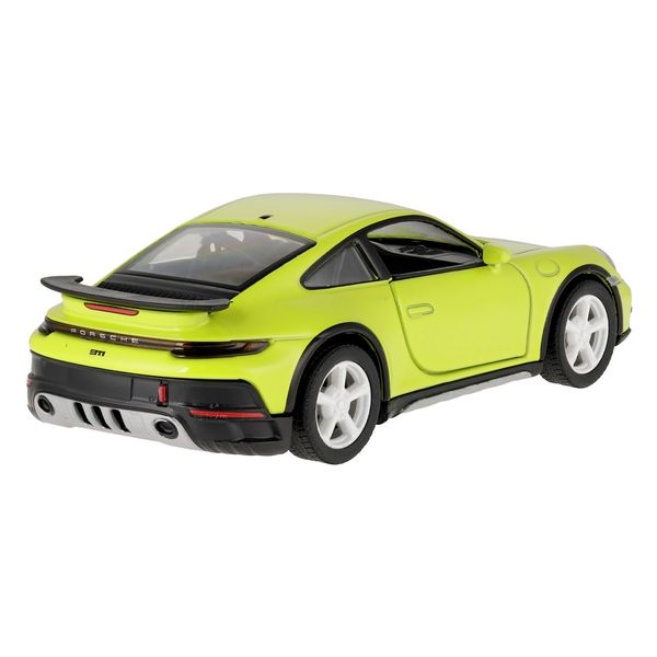 Model 1:36, Porsche 911 Rallye, żółty zdjęcie 3