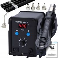 Spawarka Plastiku HOTAIR 858D II Zestaw5 Dysz Super dysza Spoiwo gratis