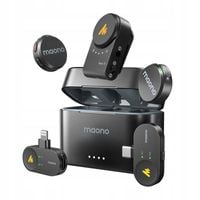 Maono WM650 A3 Mikrofon Bezprzewodowy 2Tx 3Rx USB-C Lightning Kamera