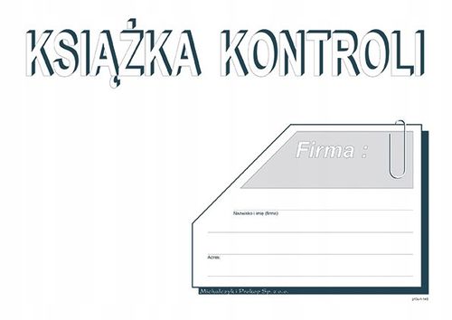 książka kontroli a5 p10-u na Arena.pl