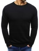 BLUZA MĘSKA KLASYCZNA GŁADKA BEZ KAPTURA bx2416 - L