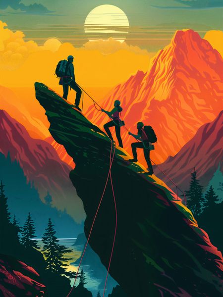 Plakat 60x80cm U Szczytu zdjęcie 1