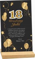 STATUETKA RAMKA 18 urodziny spersonalizowany prezent nadruk UV duży wybór