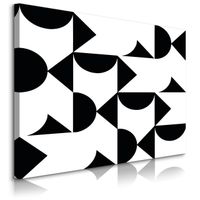 Obraz Do Sypialni Abstrakcyjne Kształty Geometryczne Ornamenty 30cm x 20cm