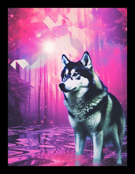 Plakat 15x20cm Wilczy Duch zdjęcie 2