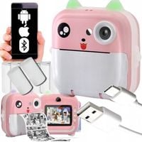 DRUKARKA APARAT NATYCHMIASTOWY TERMICZNA DLA DZIECI GRY ROLKI CYFROWY