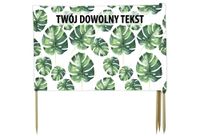 PARAWAN PLAŻOWY Monstery z indywidualnym napisem 5 PANELI 54.5