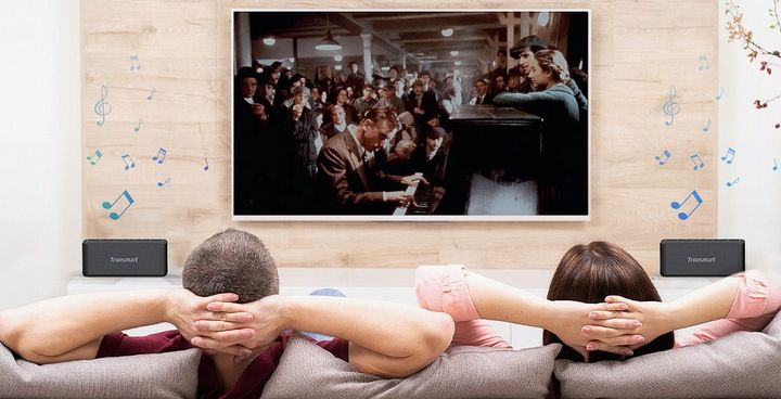 Tronsmart Mega Pro 60W Domowy głośnik Bluetooth Czysta jakość dźwięku NFC zdjęcie 3