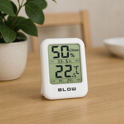 TERMOMETR LCD MINI STACJA POGODOWA POGODY HIGROMETR ZESTAW MAGNES na Arena.pl