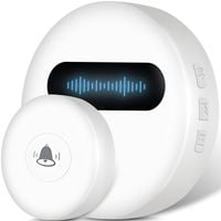 Dzwonek bezprzewodowy do drzwi bramy 38 melodii IP68 do 180 m