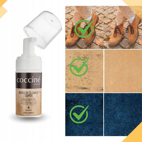 Do Czyszczenia Impregnacji Ochrony Butów Zamsz i Nubuk Coccine Zestaw na Arena.pl