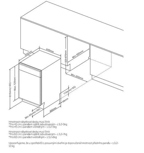 ZMYWARKA DO ZABUDOWY 45CM AMICA DIM41E5QO | 9 KPL | STEAMPOWER | TYLKO na Arena.pl