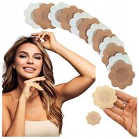 Naklejki na sutki plastry nasutniki nakładki brodawki nalepki piersi 100szt