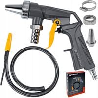PISTOLET PNEUMATYCZNY PIASKARKA 8 BAR WĄŻ 100CM 160L/MIN CZYSZCZENIE METALU