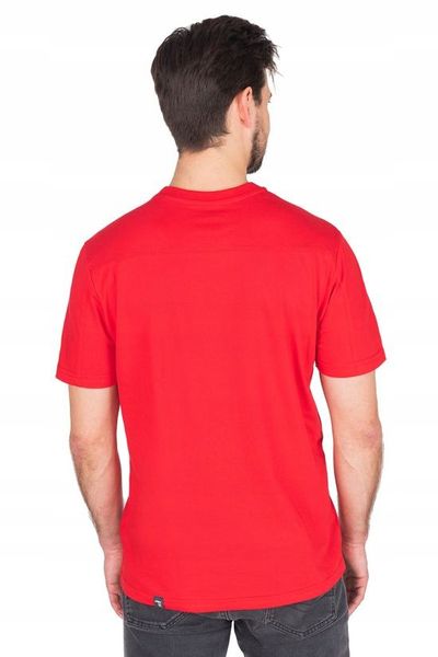 T-shirt męski czerwony Sajmon Rozmiar - M zdjęcie 2