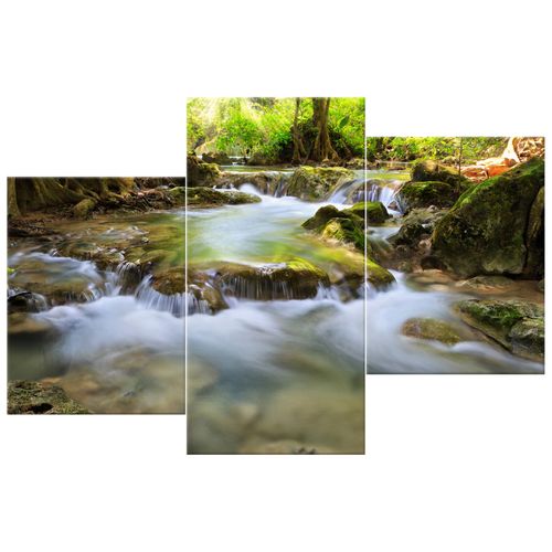 Obraz Płótno 90X60 Górski Strumień na Arena.pl