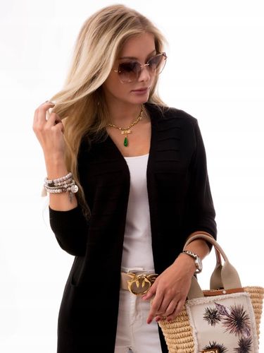 Długi SWETER KARDIGAN Narzutka Dużo Kolorów 3554 na Arena.pl