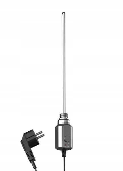 GRZAŁKA DO GRZEJNIKA ŁAZIENKOWEGO 600W CHROM zdjęcie 1