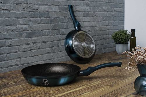 zestaw garnków granitowych berlinger haus bh-6164 aquamarine 17 elem. na Arena.pl