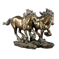 WYJĄTKOWA RZEŹBA - KONIE W GALOPIE- VERONESE WU75251A4