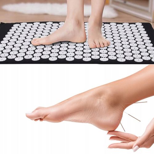 MATA DO AKUPRESURY ZDROWOTNA Z KOLCAMI POBUDZAJĄCA KRĄŻENIE MASAŻ PODUSZKA na Arena.pl