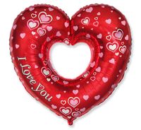 balon foliowy 24 piękne serce - I Love You 901746