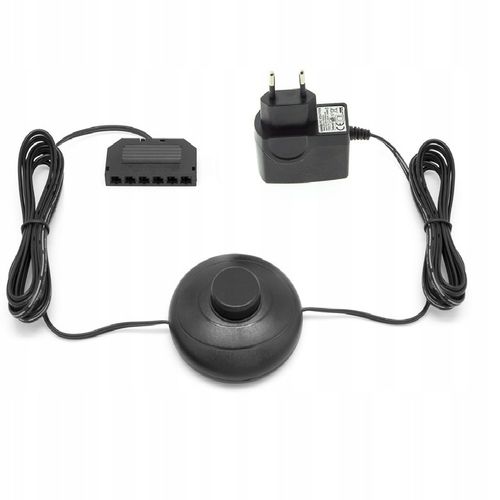 KPL.6x Klips PCV LED do szklanej półki +zasilacz na Arena.pl