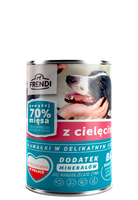 Frendi Kawałki W Delikatnym Sosie Z Cielęciną 400g