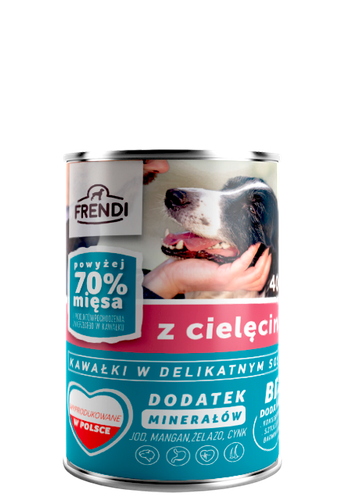 Frendi Kawałki W Delikatnym Sosie Z Cielęciną 400g na Arena.pl