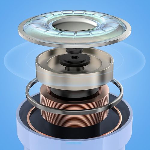 Dokanałowe słuchawki bezprzewodowe TWS Bluetooth jasnoniebieski na Arena.pl