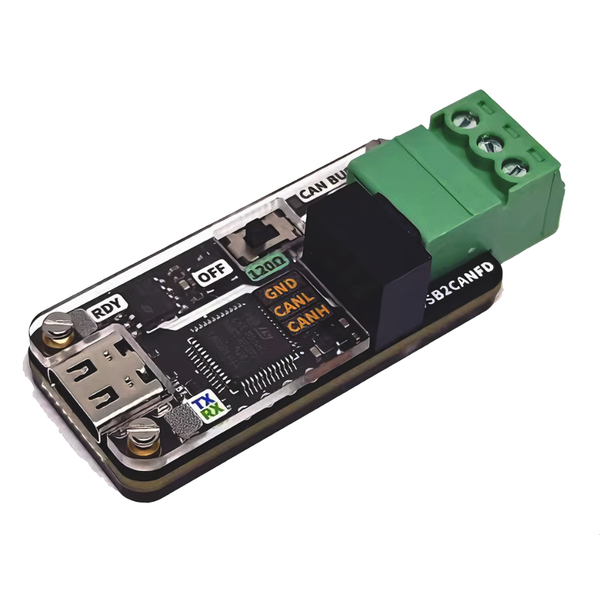 USB2CANFD V1 moduł USB C do CANFD CANBUS analizator interfejs USB-CAN zdjęcie 1