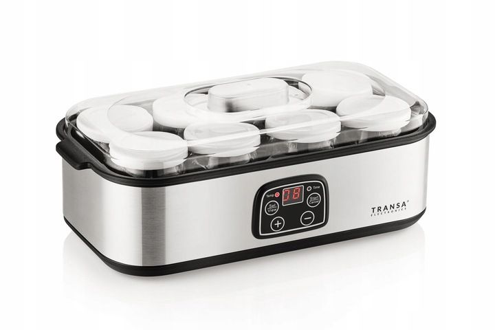 Jogurtownica Transa Electronics YooGo TE-35 srebrna 30 W zdjęcie 3