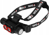 YATO LATARKA CZOŁOWA AKUMULATOROWA POWER LED 15W 3000lm 5 TRYBÓW CZOŁÓWKA