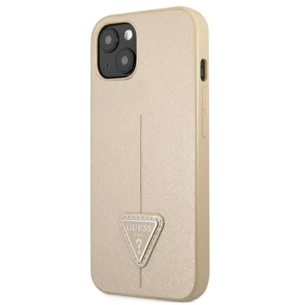 Etui Guess do iPhone 13 mini, Beżowy zdjęcie 2