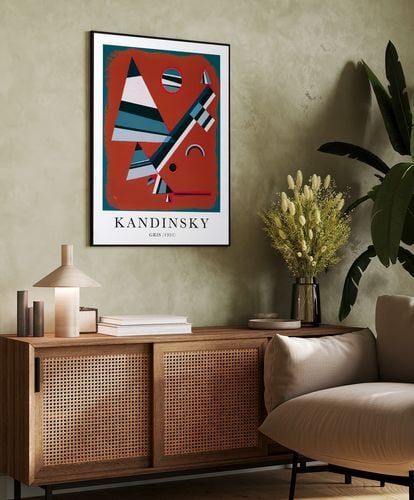 Plakat cyfrowy do wydruku kandinsky na Arena.pl