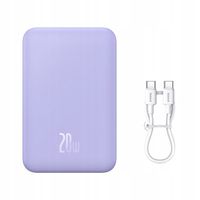 BASEUS SZYBKI POWER BANK BEZPRZEWODOWY 20000mAh 20W POWERBANK Z MAGSAFE