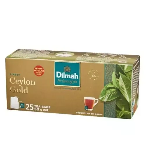 DILMAH HERBATA EKSPRESOWA CEYLON GOLD 25TB zdjęcie 1