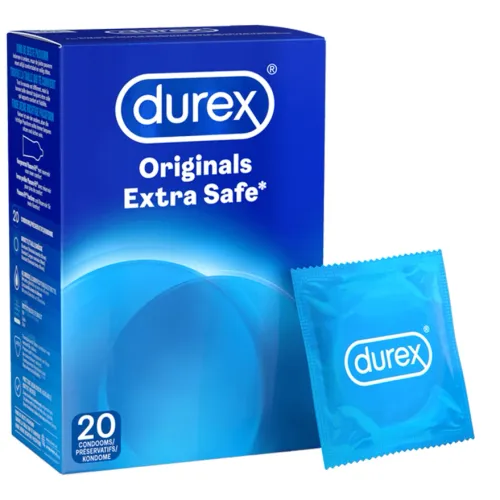 durex originals extra safe 20 szt. prezerwatywy powiększona grubość na Arena.pl