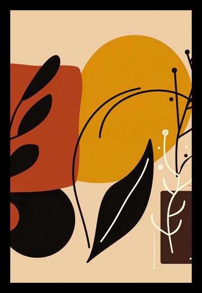 Plakat 40x60cm Ciepłe Kontury zdjęcie 2