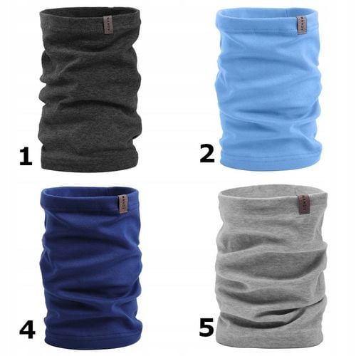 Komin NANDY Bawełniany Damski Męski Bawełna Cienki Wysoki Naturalny na Arena.pl