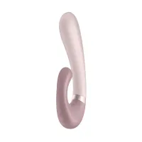 satisfyer heat wave podwojny model kroliczek z funkcją podgrzewania