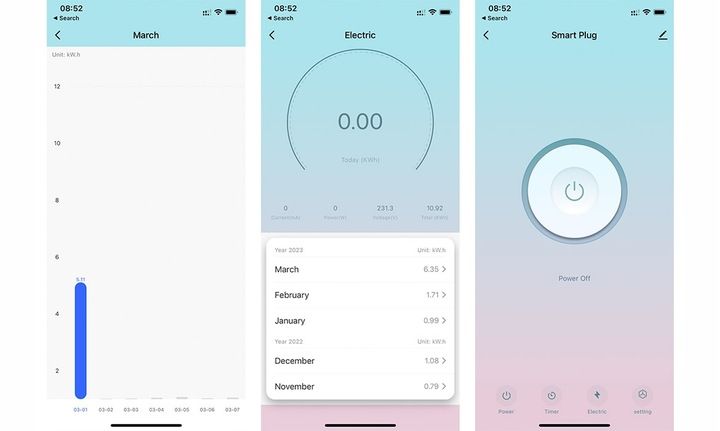 Inteligentne Gniazdko TUYA WIFI Smart 16A POMIAR zdjęcie 13