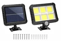 LAMPA SOLARNA Z CZUJNIKIEM RUCH I ZMIERZCHU 120 LED Halogen