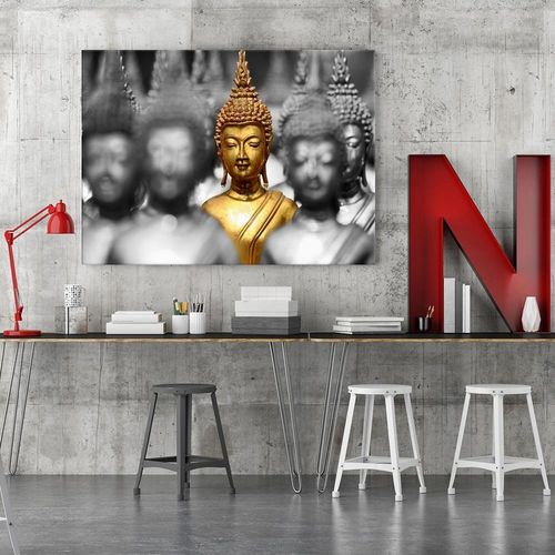Obraz na płótnie - Canvas, Budda w tłumie 4 60x40 na Arena.pl