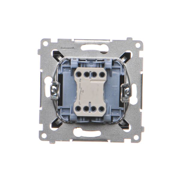 Simon54 przycisk pojedyńczy zwierny DP1.01/49 czarny mat zdjęcie 2